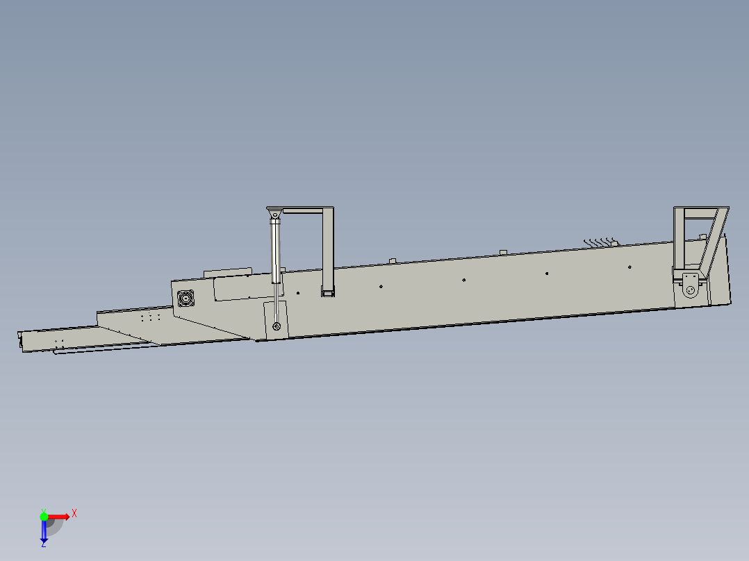 伸缩式皮带机快速伸缩皮带线装车卸货皮带俯视图