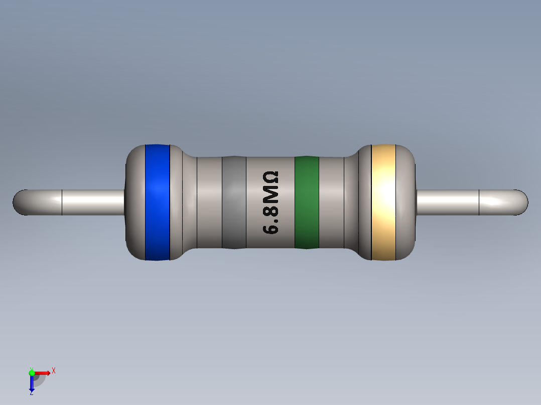 电容器 二极管 电阻器-Resistor 6.8M Ohm