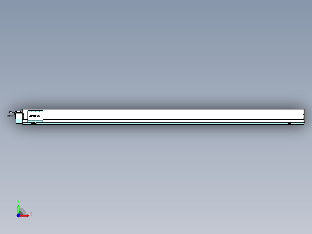 威洛博VBC同步带传动一无尘环境VBC14-L45-S2650-BLD-ZP40-C3前视图