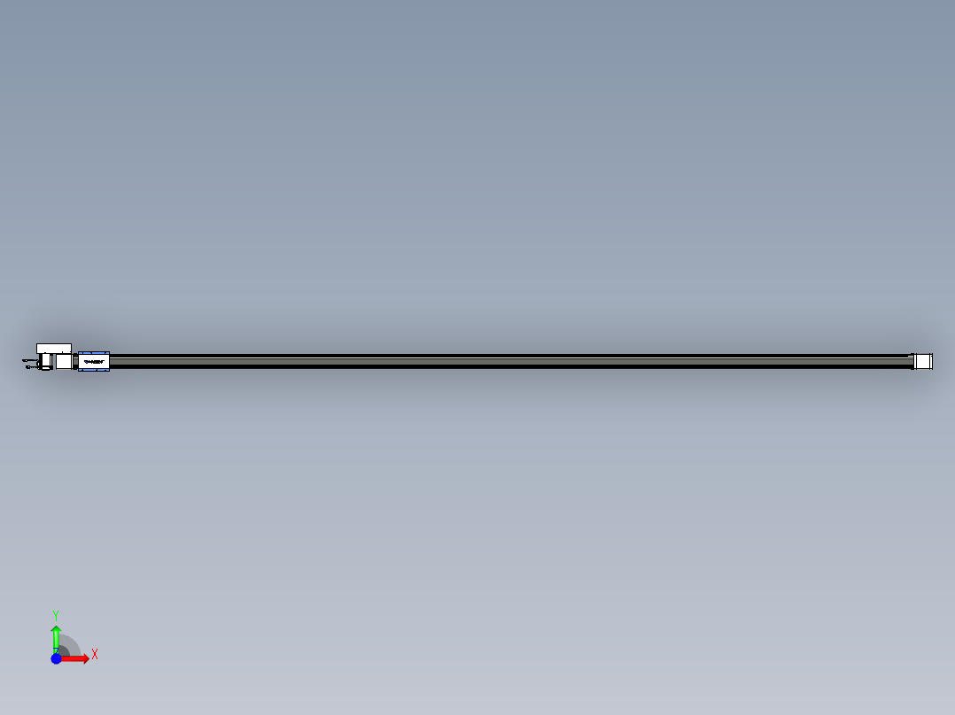 威洛博LB.GB同步带传动--欧规系列GB8-L96-S4600-BR-P75前视图