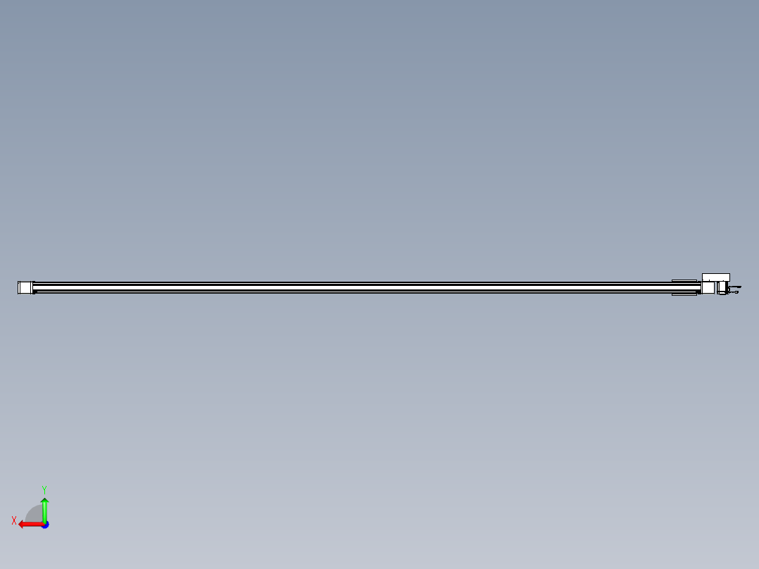 威洛博LB.GB同步带传动--欧规系列GB8-L96-S4600-BR-P75后视图