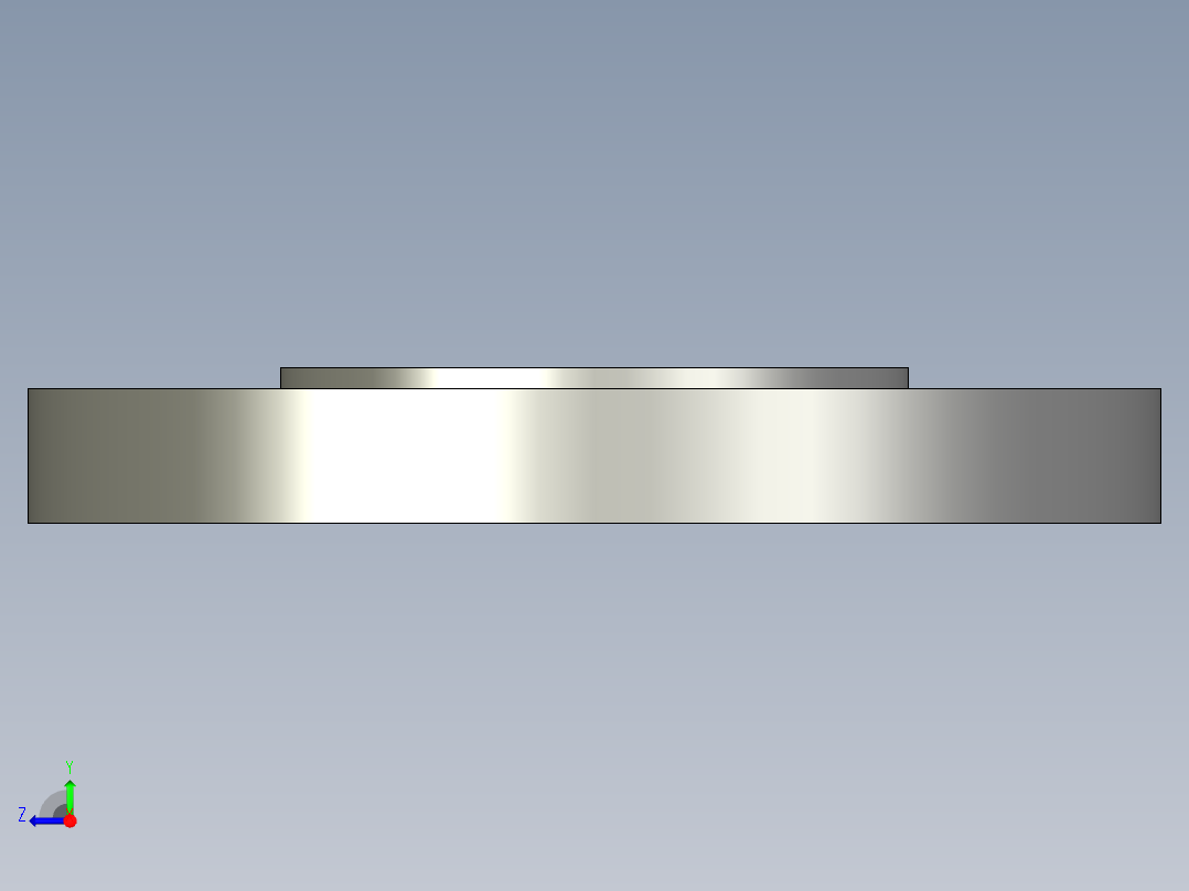 船舶管路系统SeaCor_Blind Flange_37J153030_3in右视图