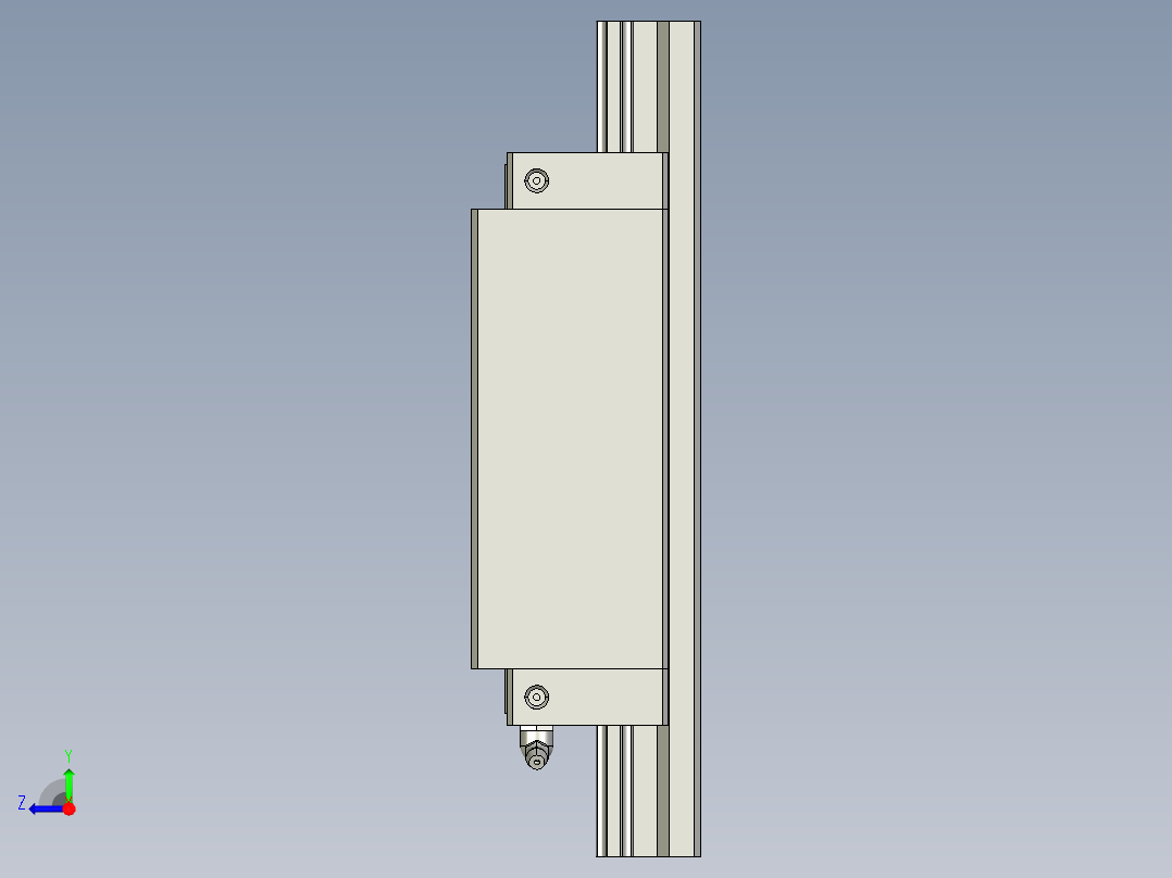 银泰PMI-SME45-LSA.igs右视图