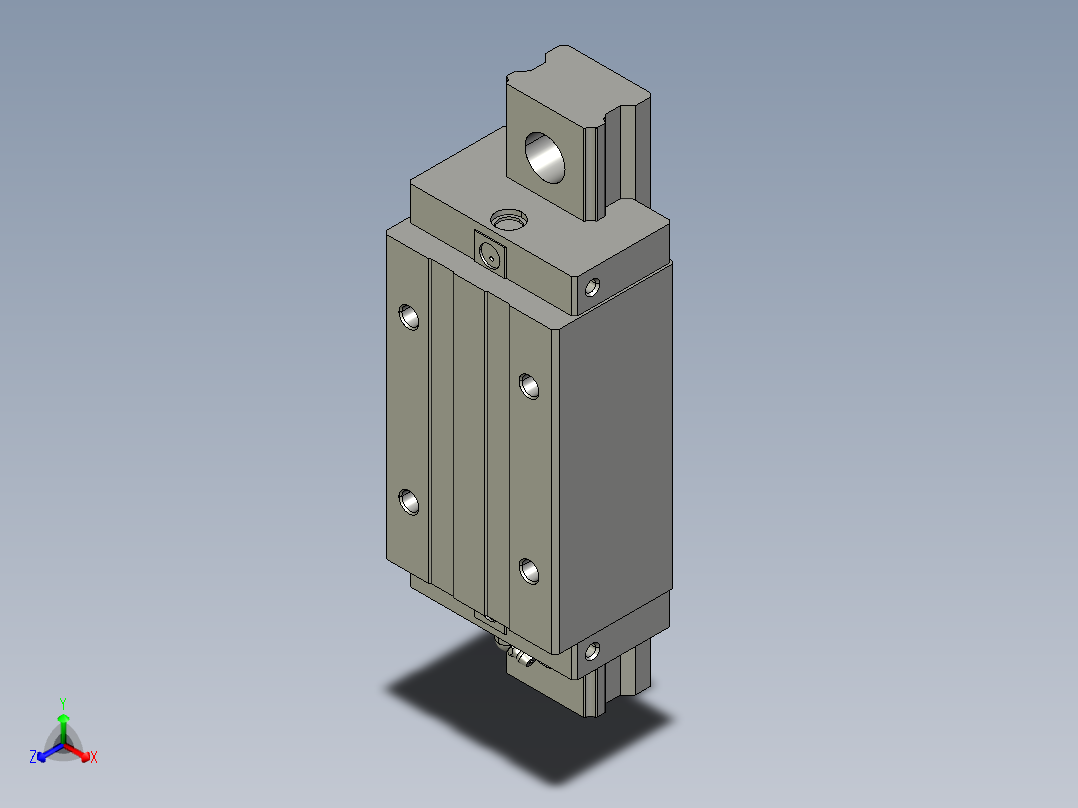 银泰PMI-SME45-LSA.igs正等轴测图