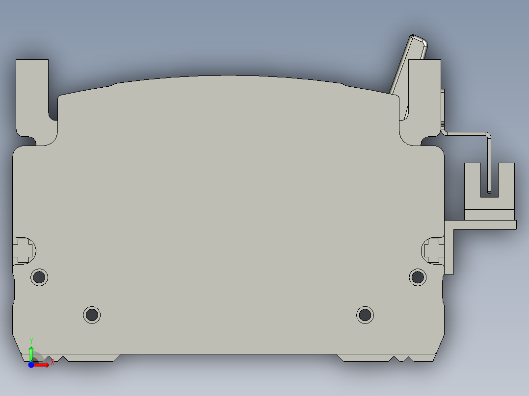 半封闭丝杆滑台MT120BS.L#.450.手轮.3D前视图