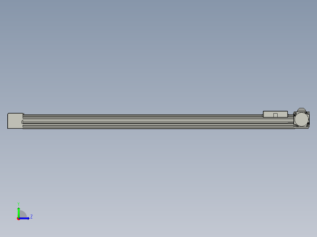 威洛博直线电机模组EB4-L80-S850-R-57-MS3左视图