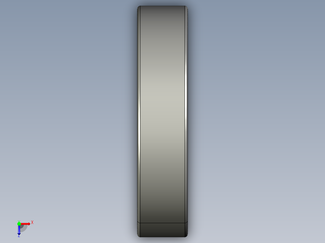 深沟球轴承6321俯视图