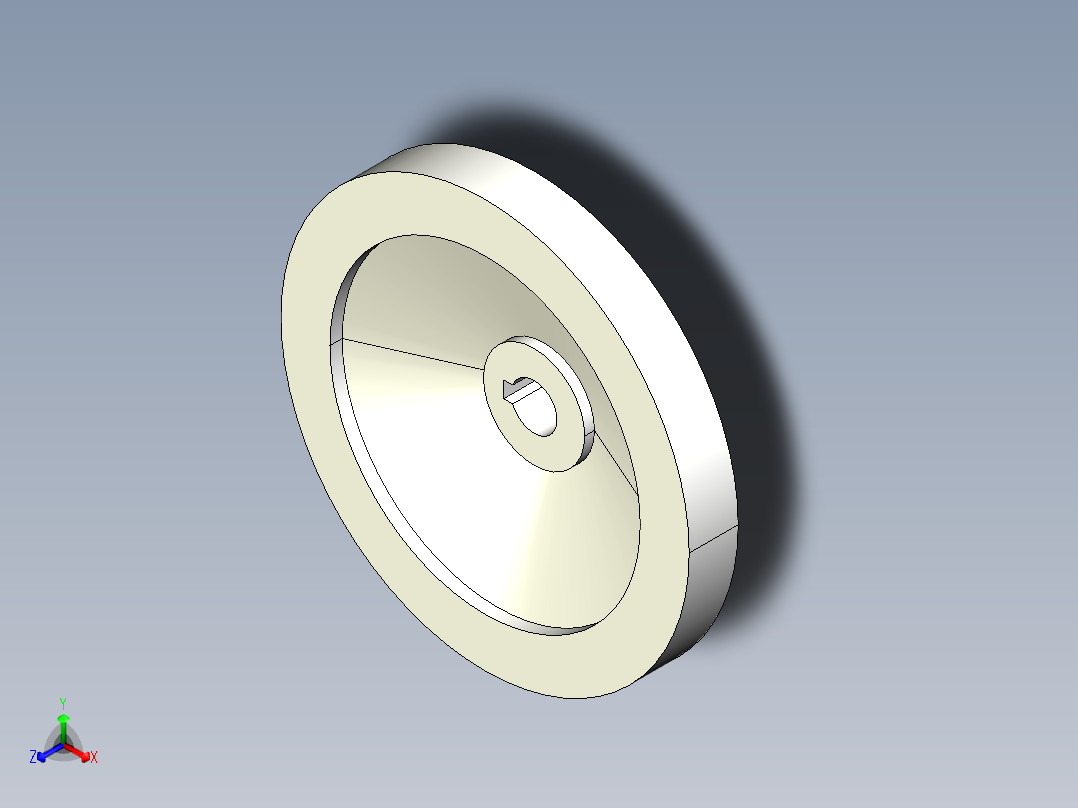 鋁合金手輪(無把手)2460-3D多系列多零件图纸模型