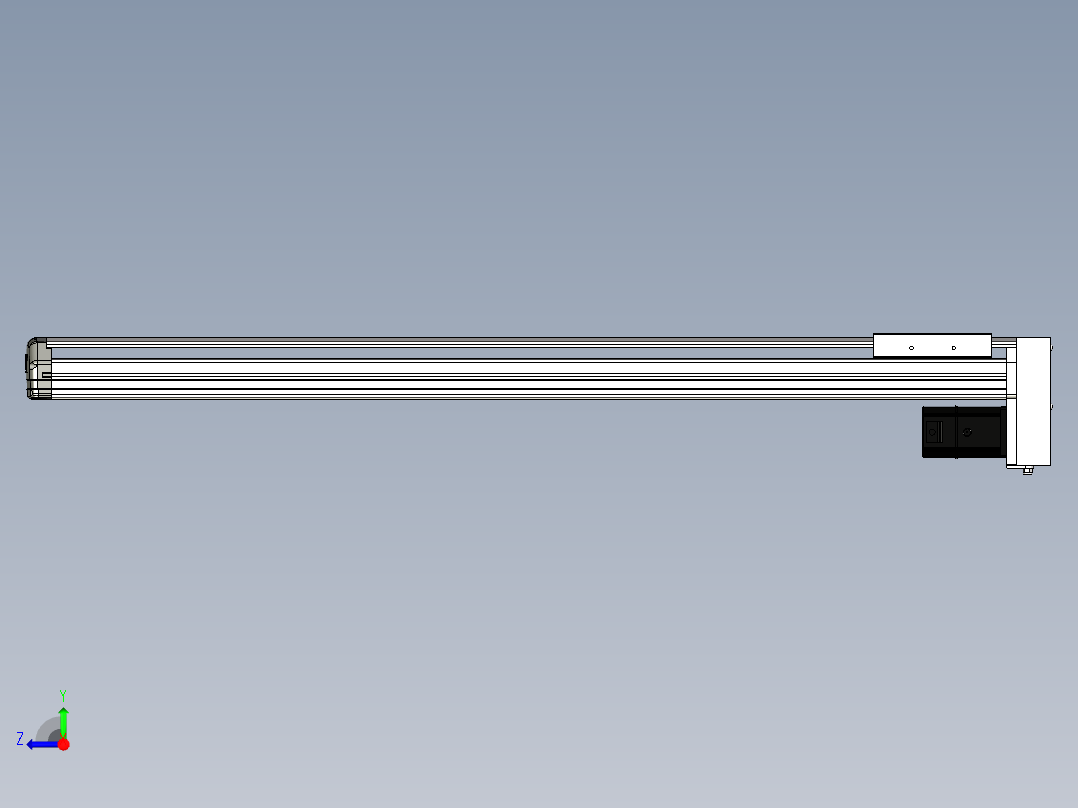 Toyo东佑达直线模组-ETH14-950-BM-200W右视图
