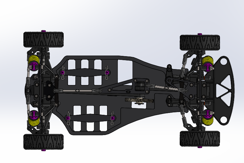 电动四轮驱动遥控模型车