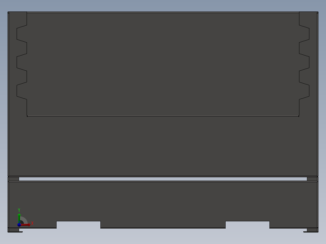 户外烧烤炉sw前视图