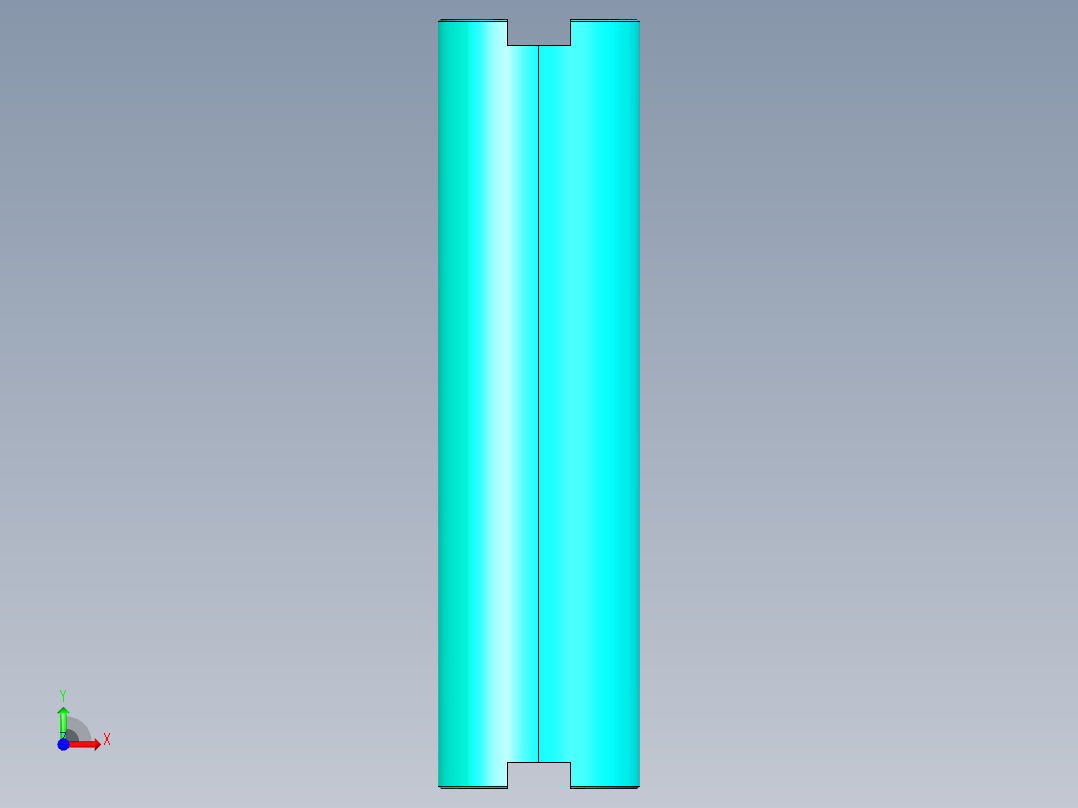 德克斯TUNKERS气缸数模KS_100_2_SD_A01_3D_xSET3_1前视图