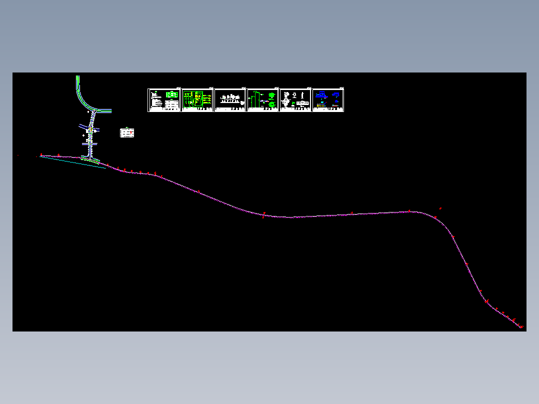 某城市市政道路路灯设计施工图