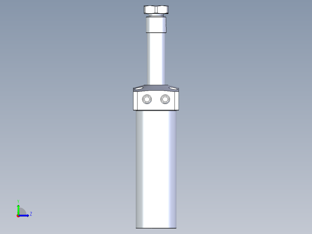 KOSMEKLHA0400-GR-Q40多系列多零件图纸模型左视图