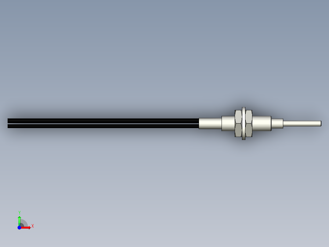 光纤元件漫反射型FR-RD410-I前视图