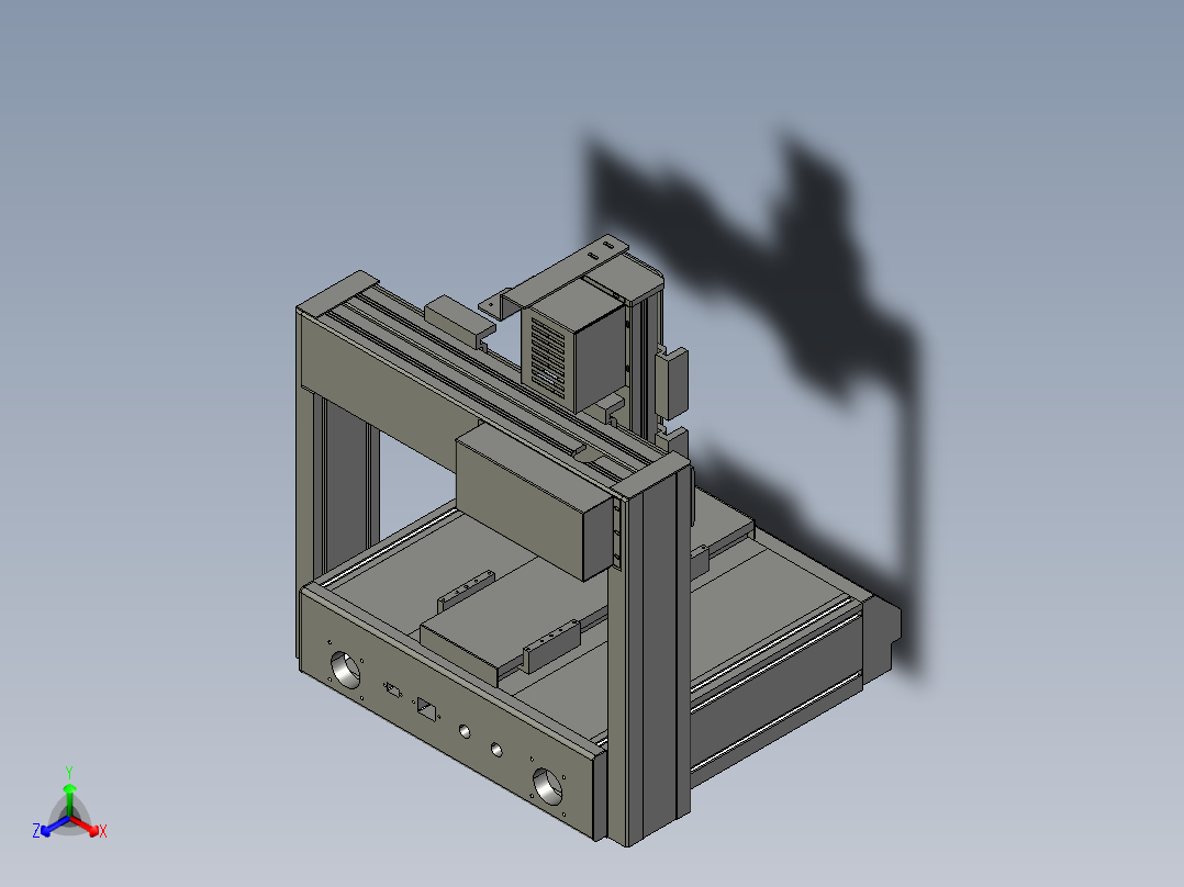 丝杆驱动桌面式平台A221-57步进版