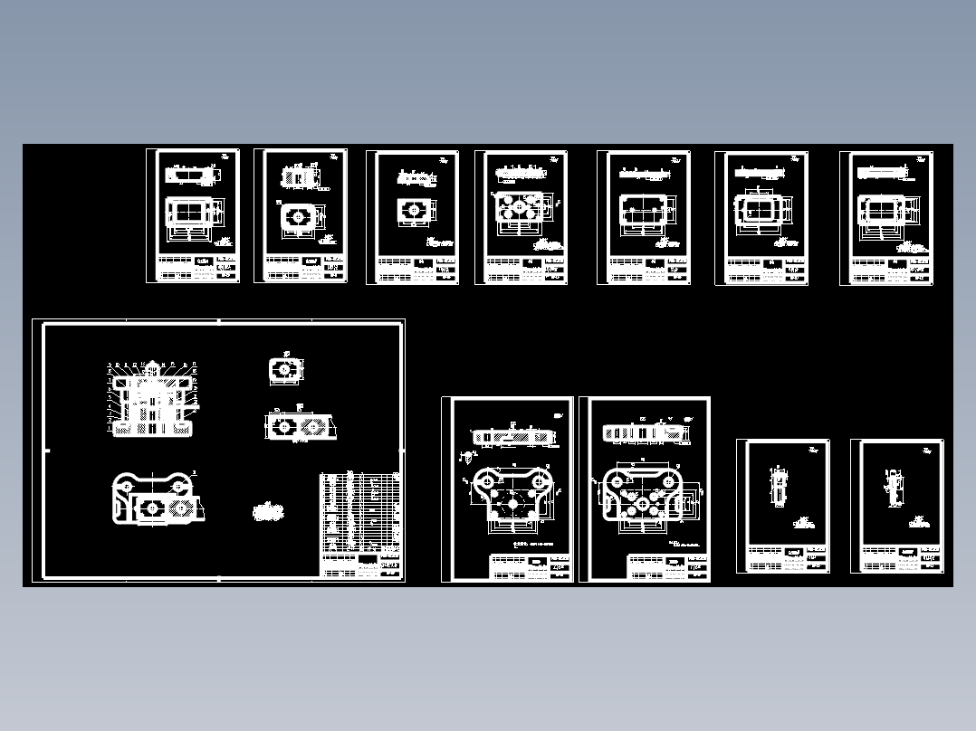 XO1-衬板冲压工艺及冲孔落料复合模具CAD毕业设计图纸CAD206020