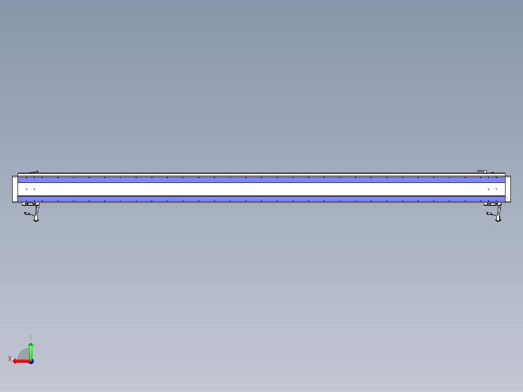 威洛博VL系列3d模型模组2VL17E1Y-S2800后视图