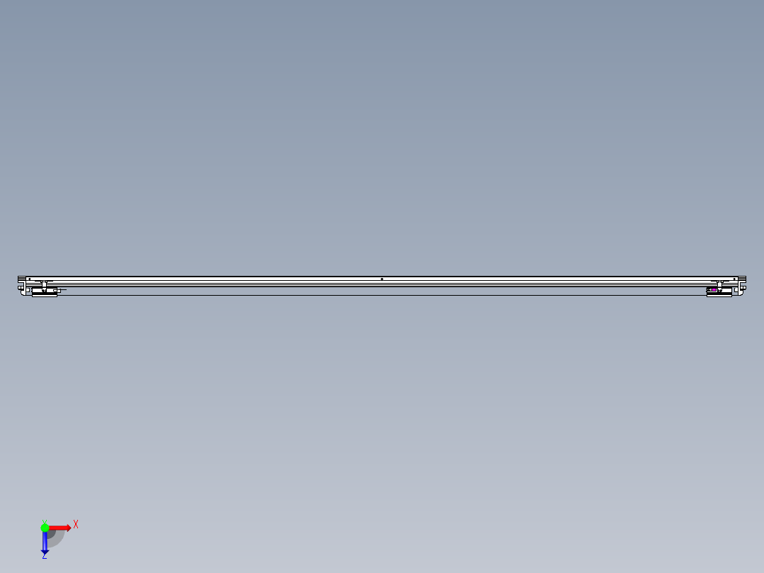 威洛博VL系列3d模型模组2VL17E1Y-S2800俯视图
