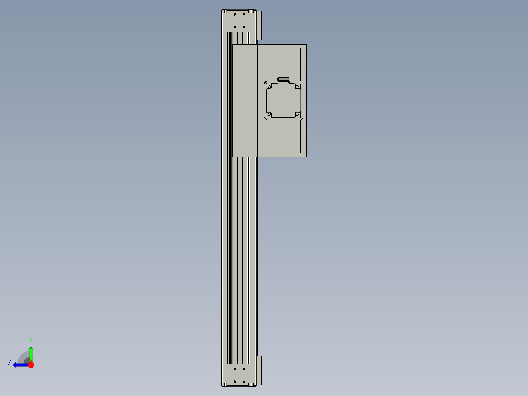 欧规系列-GB8Z-L200-S450-BLR-P75-MS3右视图