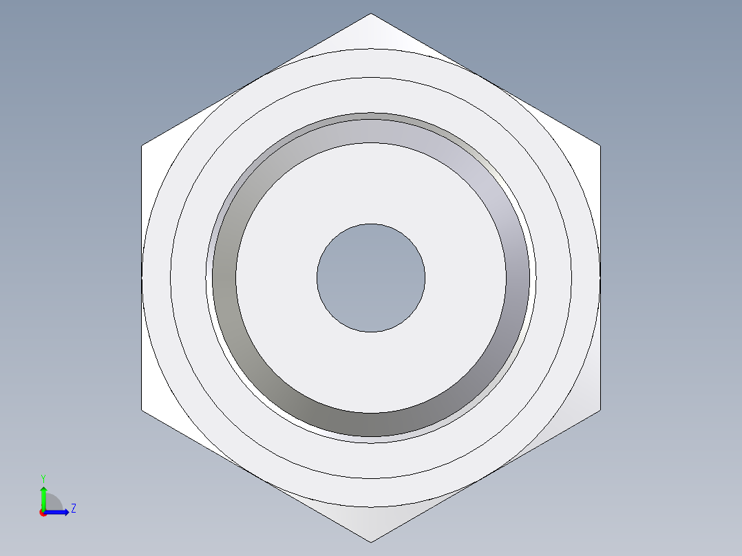 卡套式工业通用硬管接头EO_Standpipe_connector_EVGE08SREDCF左视图