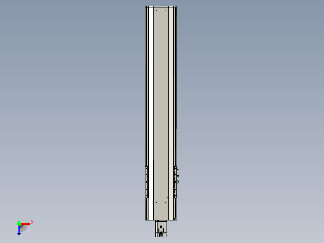 东锦丝杆传动-直线滑台模组DH210-C-L10-S1000-BC-P750W-C3.STEP俯视图