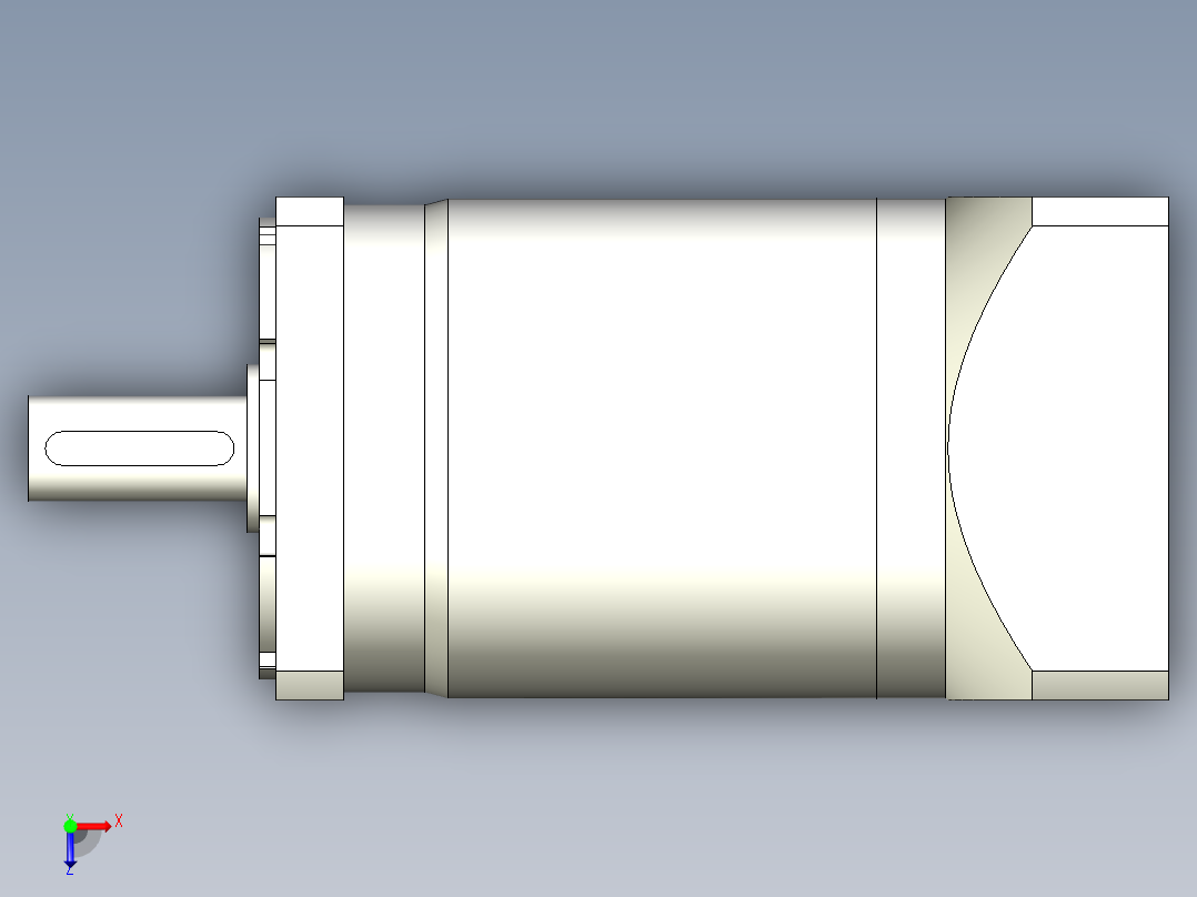 直齿PLF120-L3-LC 19-95-115-M8.stp俯视图