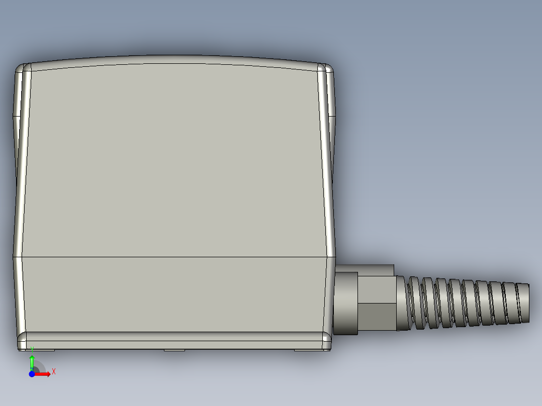 上银线性制动器STEP_LAK2B-1前视图