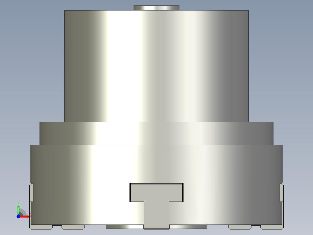 普通气爪PH02-100C前视图