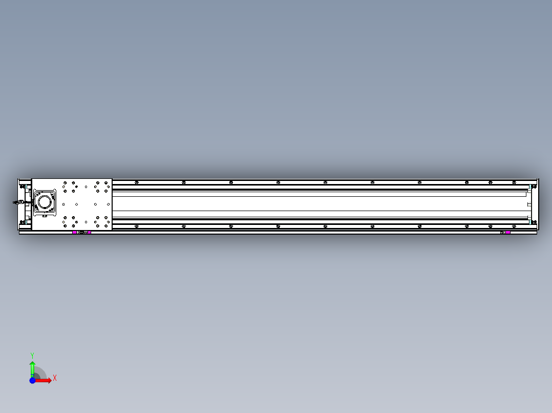 威洛博VG 系列模组VG22-L50π-S1750-BC-ZP75B-C3-K前视图