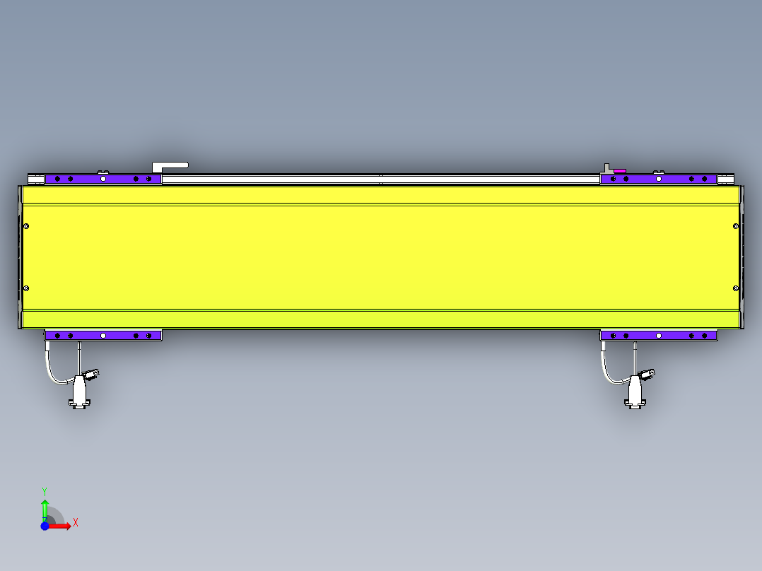 威洛博VL系列3d模型模组2VL22H2Y-S650前视图