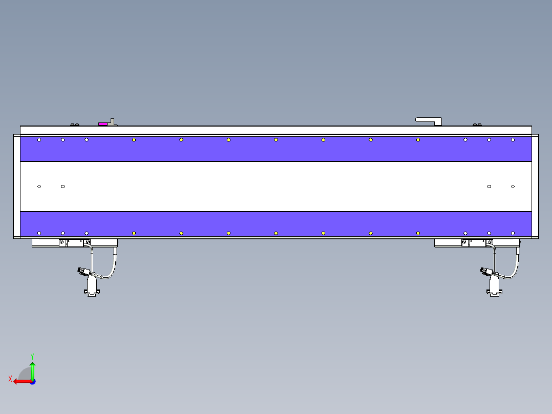 威洛博VL系列3d模型模组2VL22H2Y-S650后视图
