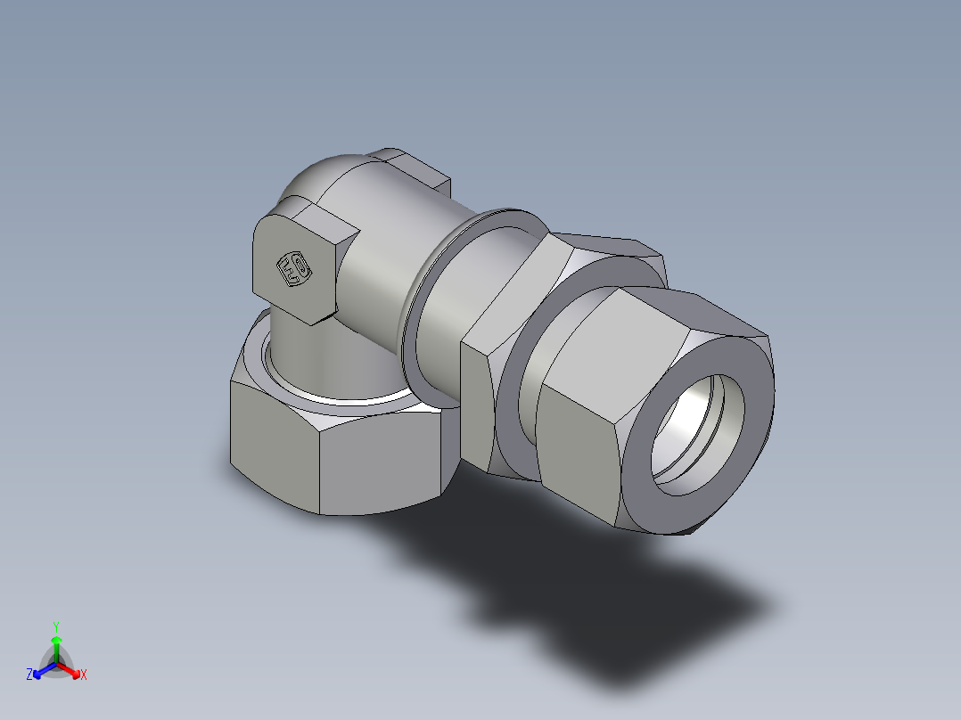 卡套式工业通用硬管接头EO_Bulkhead_elbow_WSV22ZLCF