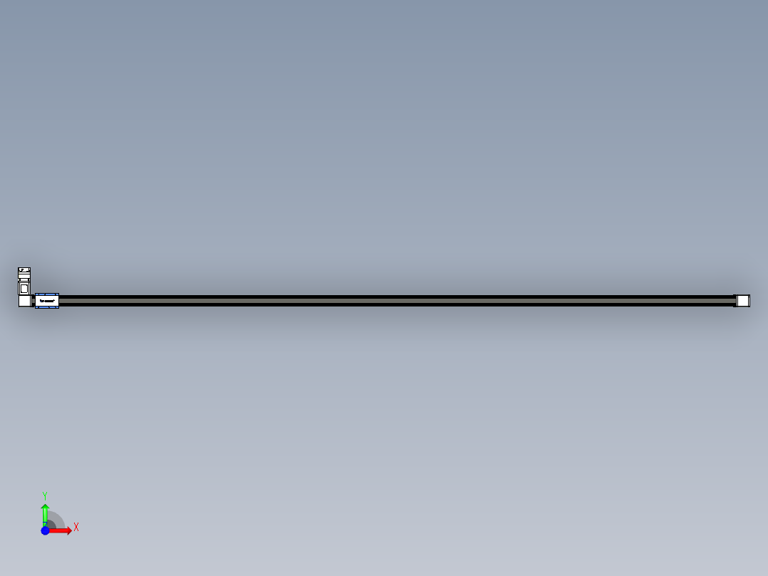 威洛博LB.GB同步带传动--欧规系列GB8-L192-S5200-BR-P75-K前视图