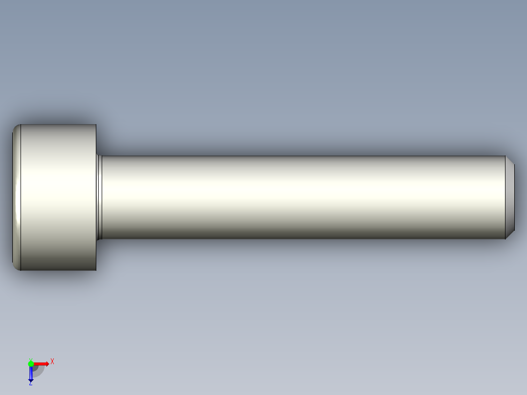 螺钉-DIN_912-M4x20.stp俯视图