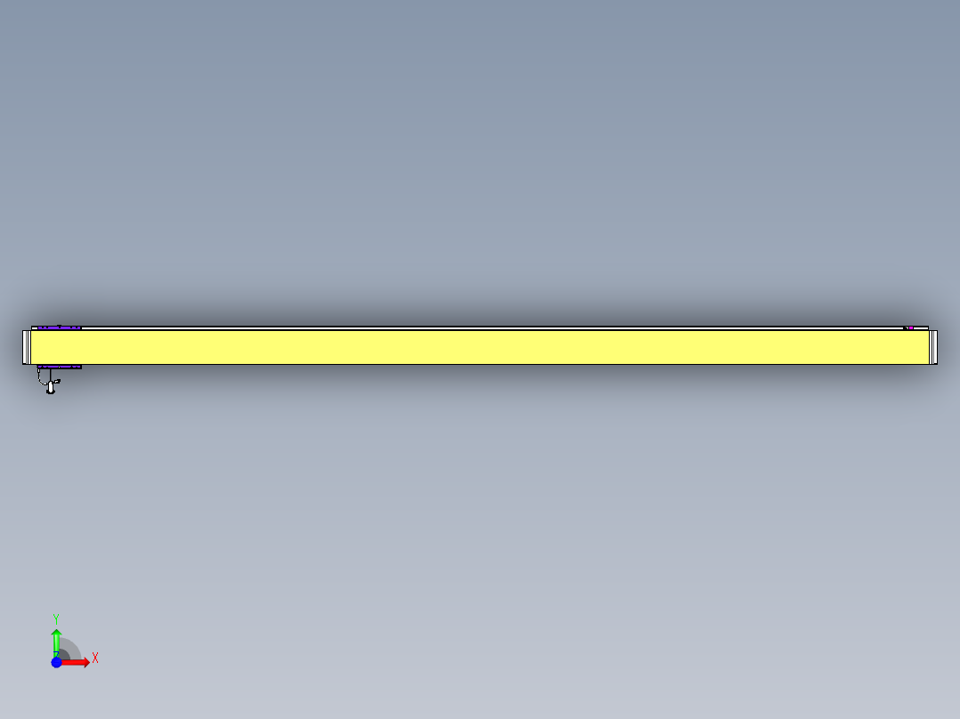 威洛博VL系列3d模型模组VL14S2Y-S3450前视图