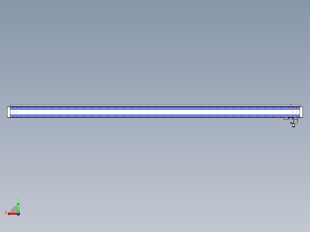 威洛博VL系列3d模型模组VL14S2Y-S3450后视图