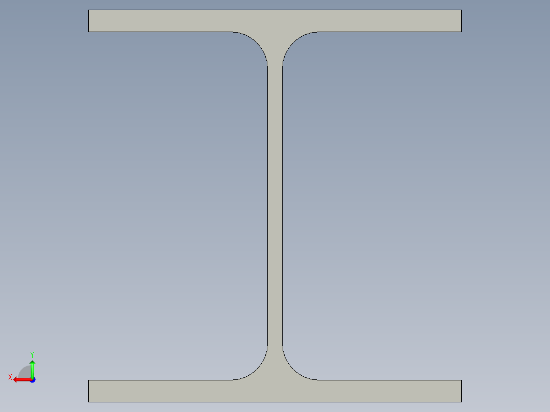 工字钢(1)后视图