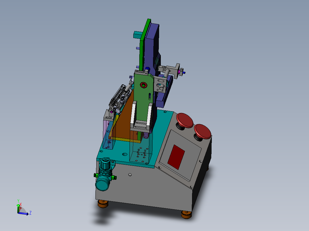 密码门锁翻盖疲劳测试sw17可编辑