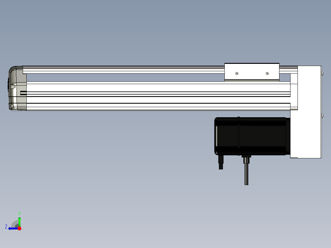 Toyo东佑达直线模组-ETH13-300-BM-400W右视图