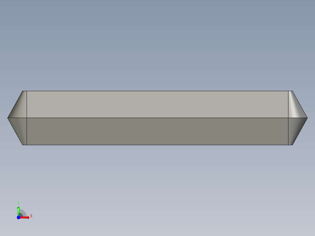 基恩士PS-56T_kc图纸模型前视图