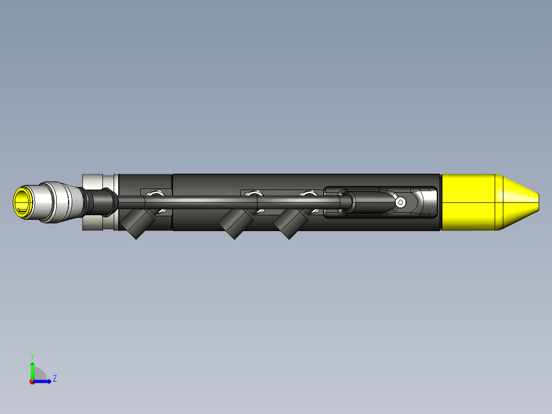 红外热铆头1550190==100左视图