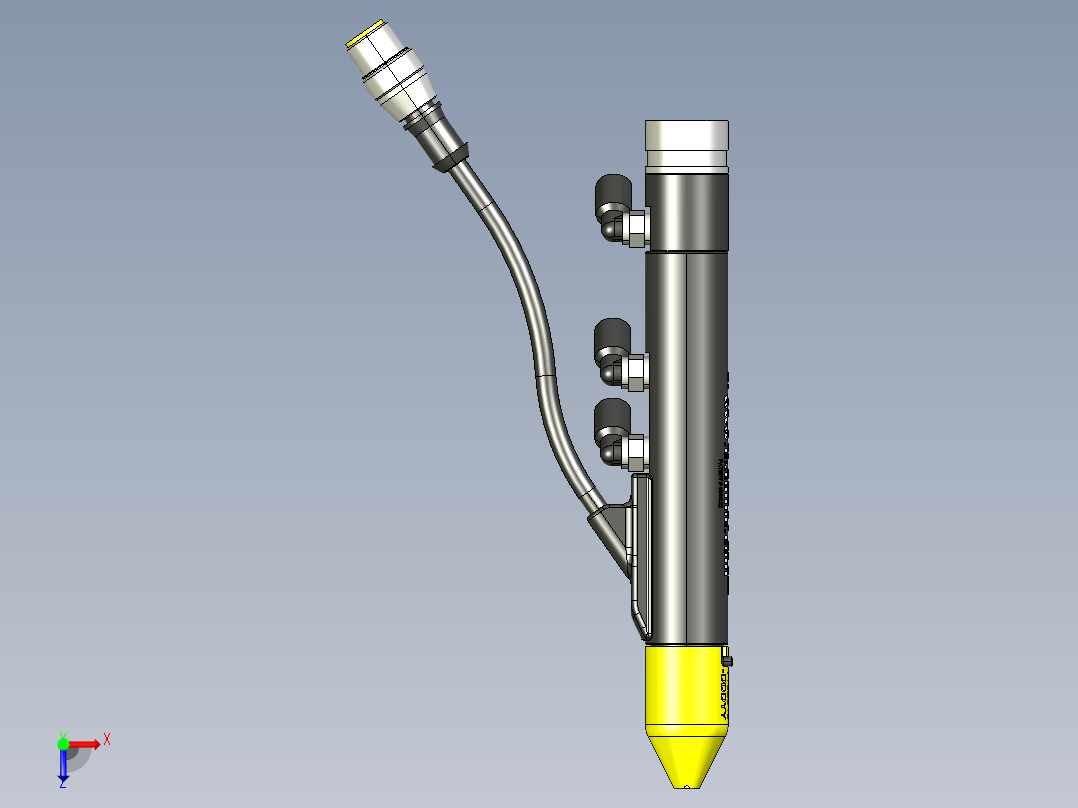 红外热铆头1550190==100俯视图
