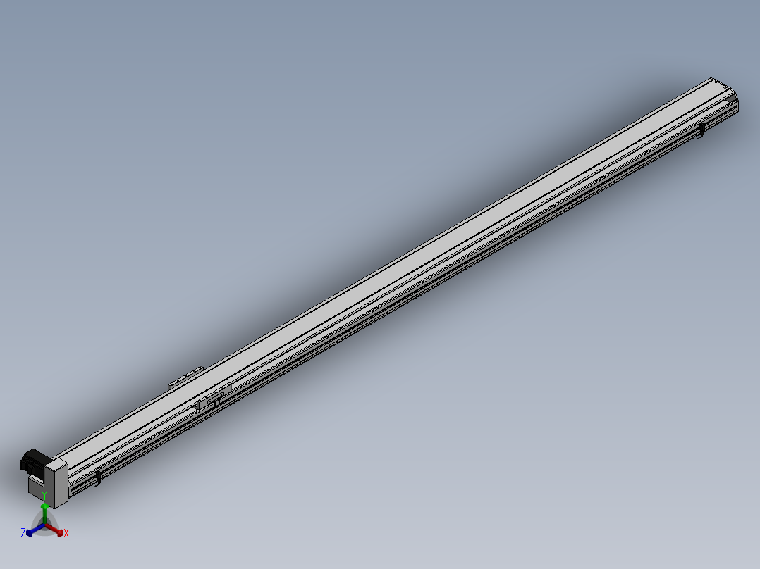 精密模组MT140-L110-2600-RU-M40-C4正等轴测图