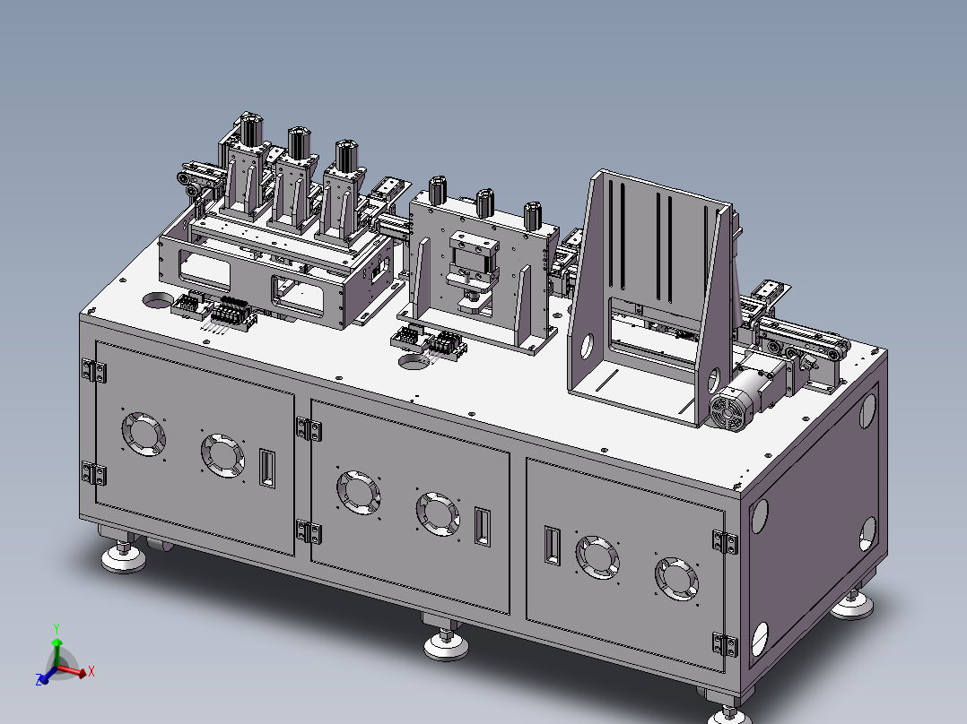 电池裁切设备 3D