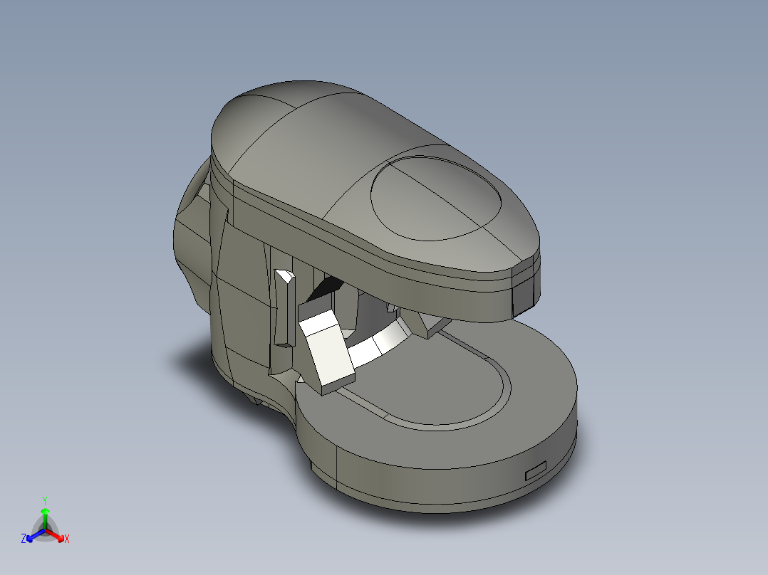 ABB全系列机器人3-3D模型 (73)正等轴测图
