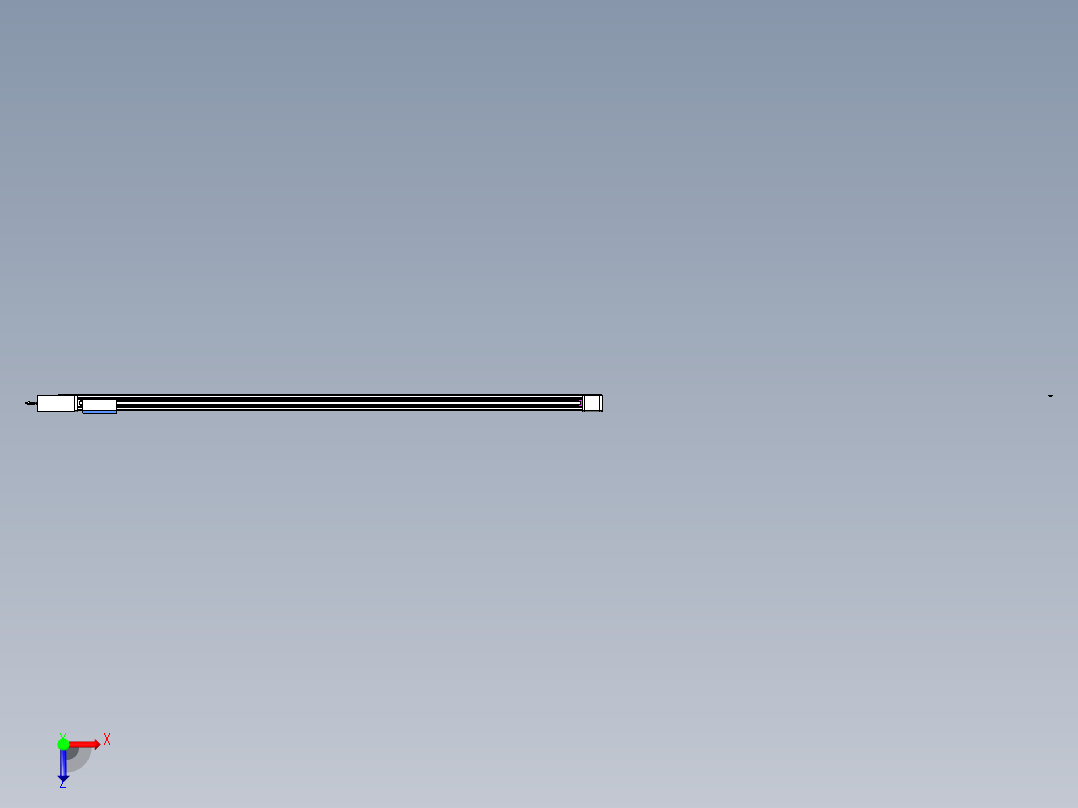 威洛博LB.GB同步带传动--欧规系列GB8-L96-S2450-BR-P75俯视图