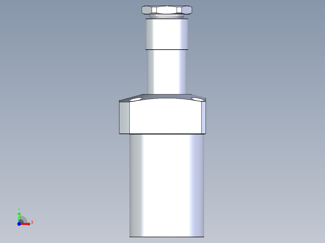 KOSMEKLHA1050-SL-Q45多系列多零件图纸模型前视图