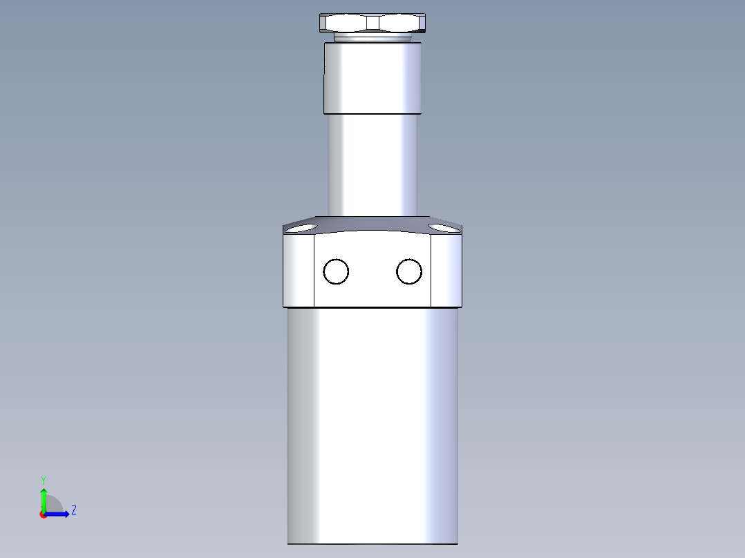 KOSMEKLHA1050-SL-Q45多系列多零件图纸模型左视图