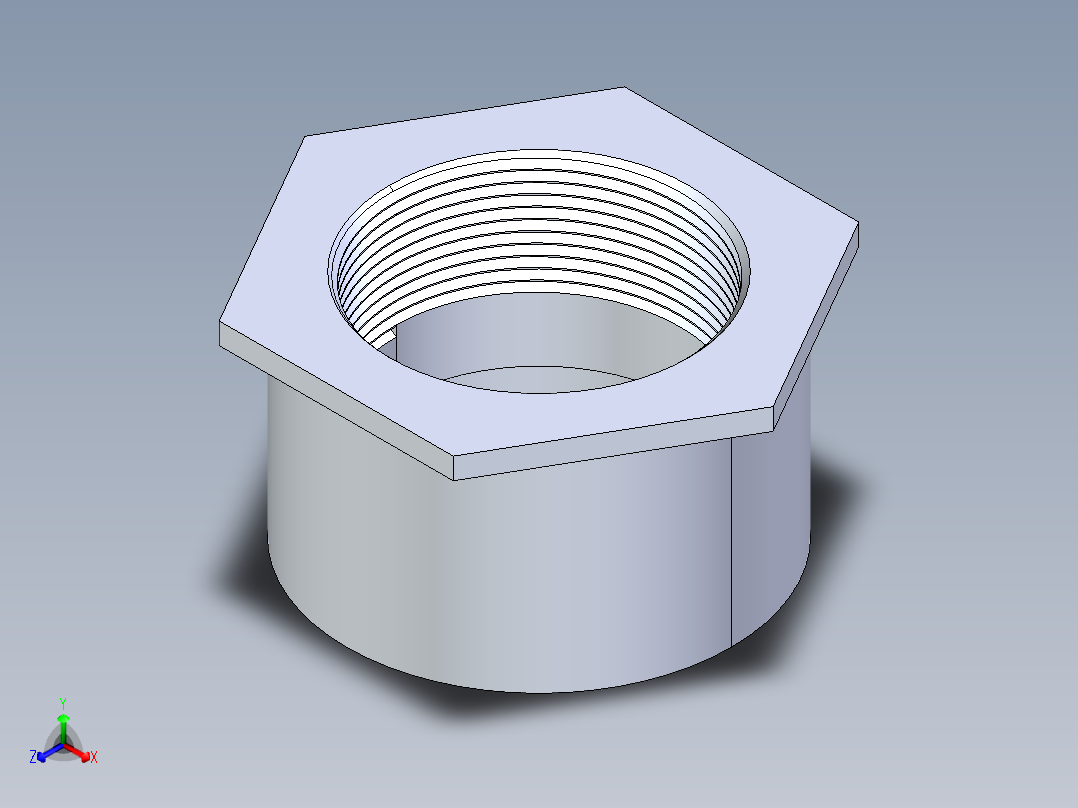聚氯乙烯配件17-Sch80_ReducerBushing_FPTxSPIG_838-422_4in x 3in